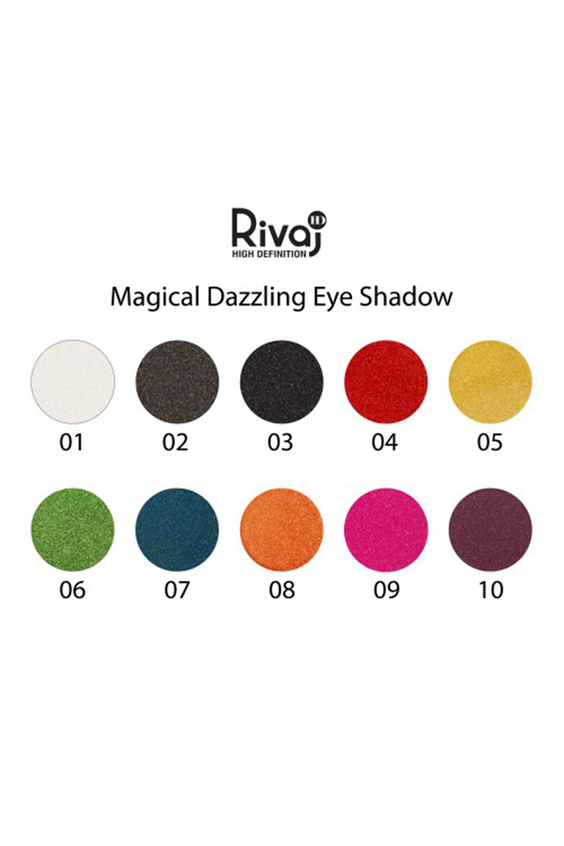 Rivaj HD Magical Dazzling Eyeshadow